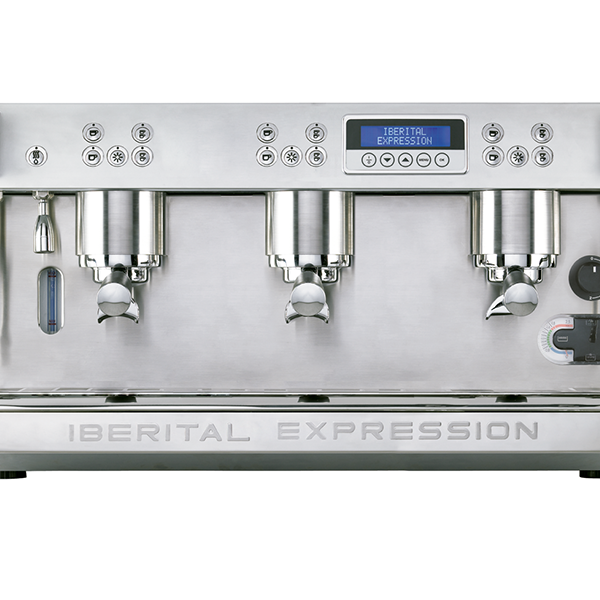 Iberital Expression Two Group Espresso Machine White